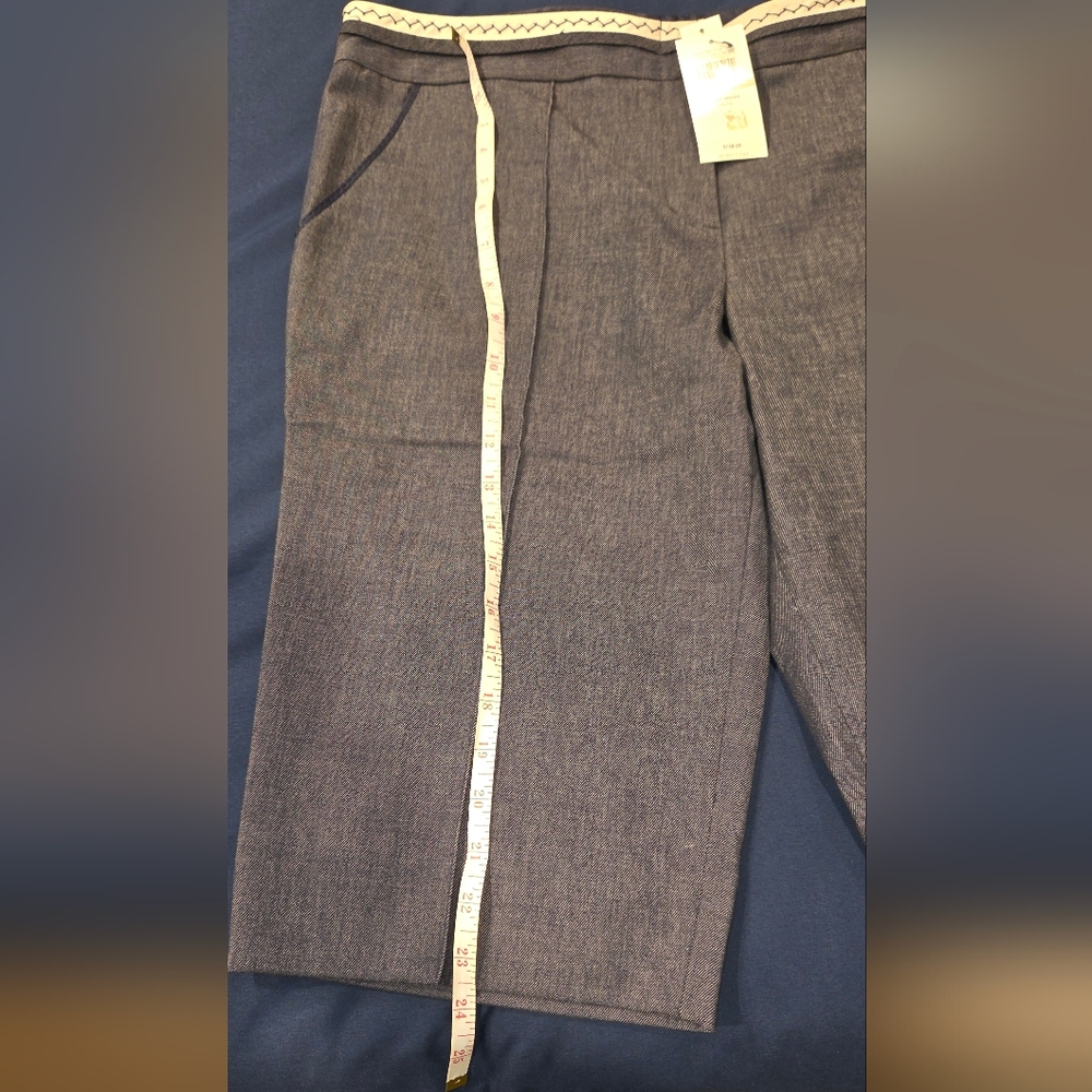 BCBG Indigo Straight Leg Pants "MOLLY" - Picture 2 of 4